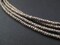 The Bead Chest Dark Silver Heishi Beads – 2mm Ethiopian Metal Spacers, Full Strand for Jewelry Making I Approximately 450+ Beads